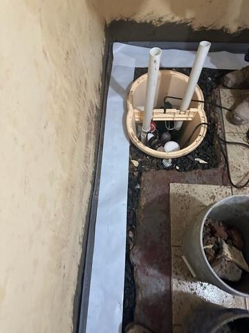 Sump Pump Installation