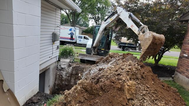 Foundation Excavation in Loveland, OH