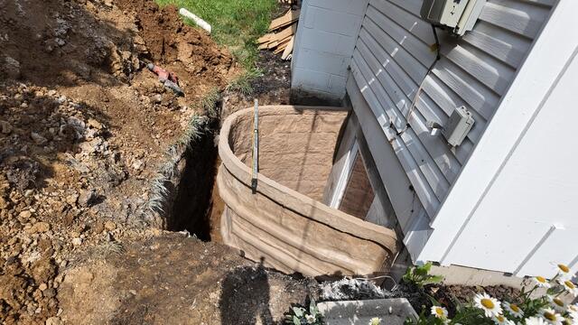 Egress Window Well in Loveland, OH
