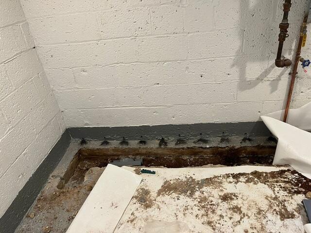 During WaterGuard Install
