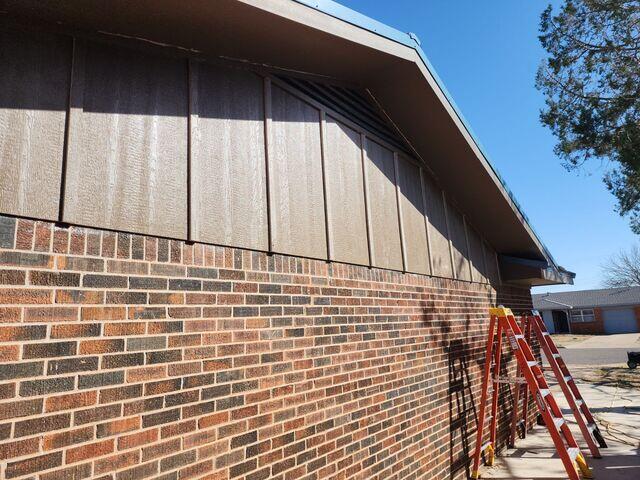Replacement of new Hardie Cement Board.