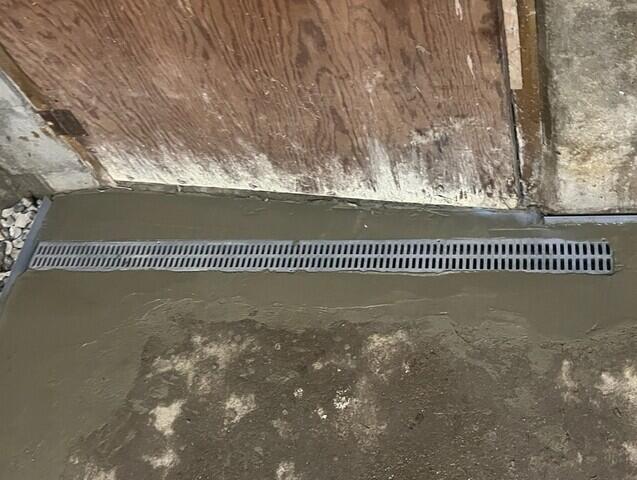 TrenchDrain Grated Basement Drain