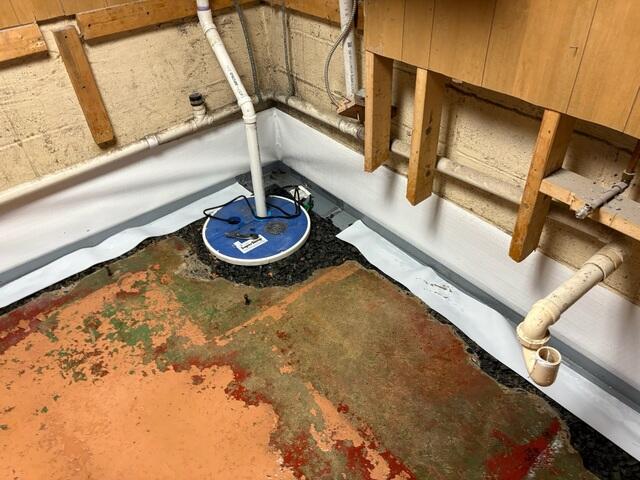 During SuperSump Install