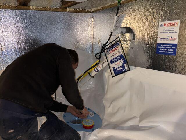 SmartSump Installation in Hamersville, OH