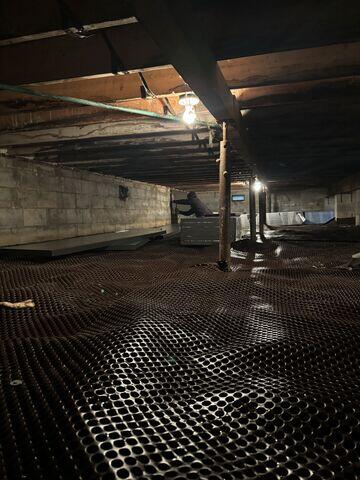 Crawl Space Drainage in Hamersville, OH