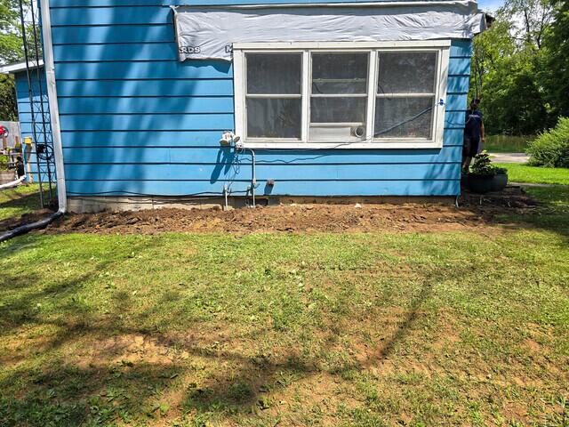 After Helical Pier Installation