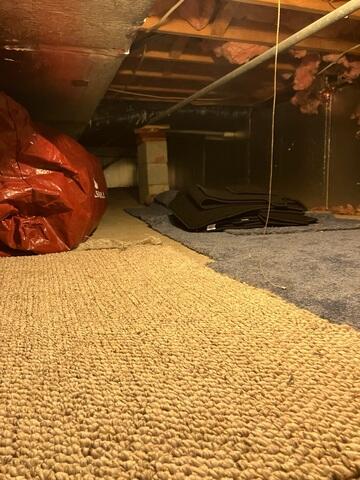Wet Crawl Space