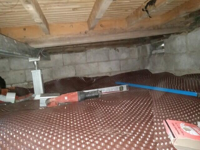 Drainage matting