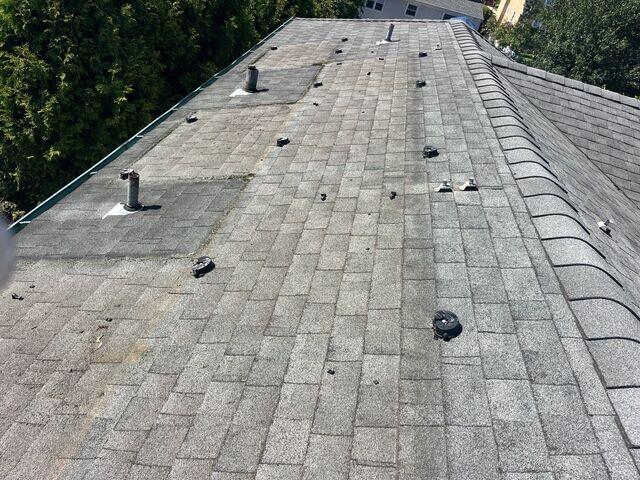 Roof staining and wear and tear