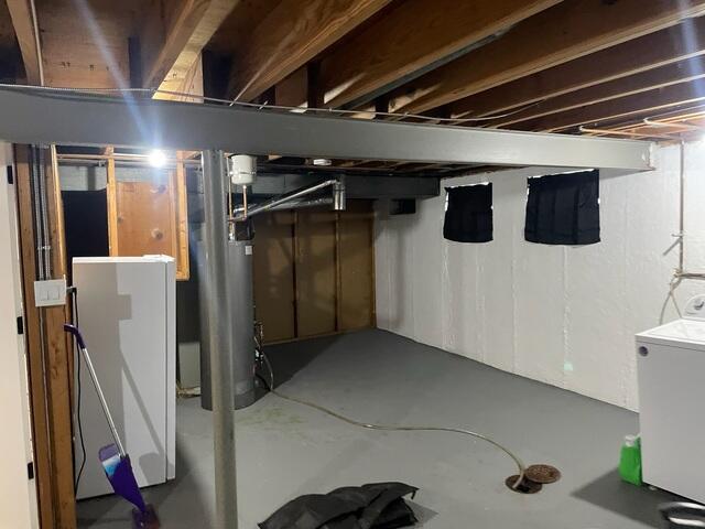 Basement Post-Floor Removal