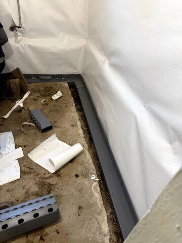 During WaterGuard Install