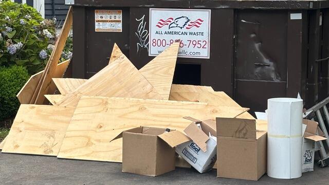New Plywood Is Installed