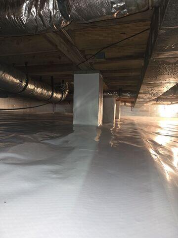 Crawl Space Encapsulation Brings Lasting Protection in Hurdle Mills