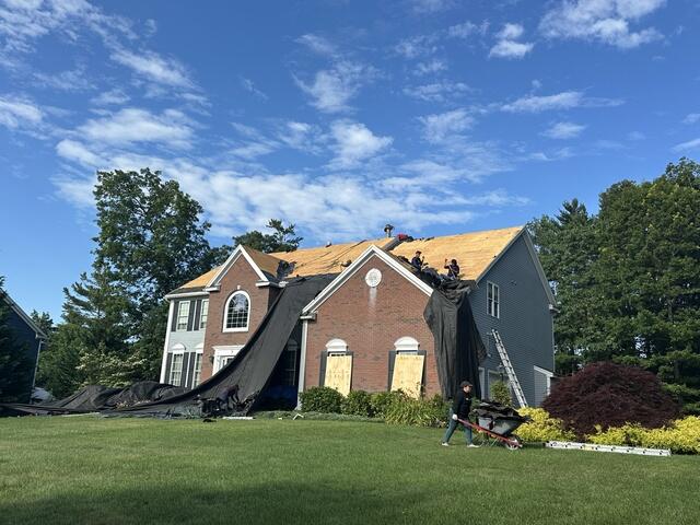 Roof Getting Stripped