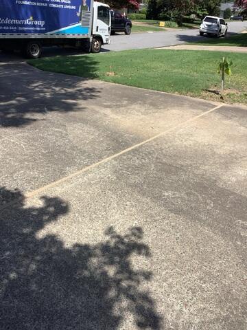 Driveway Repaired