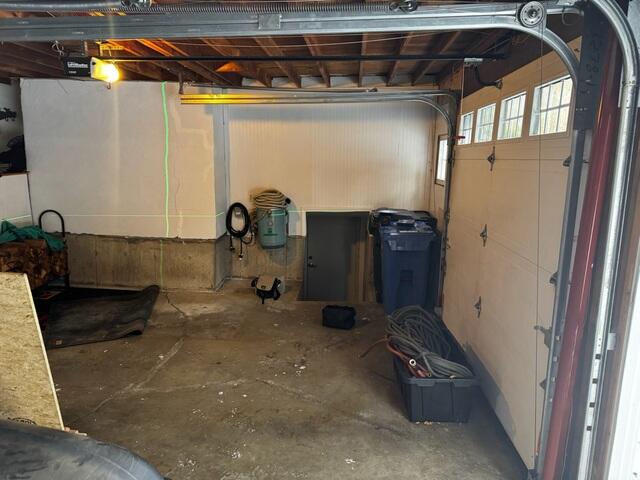 Sunken Garage Floor