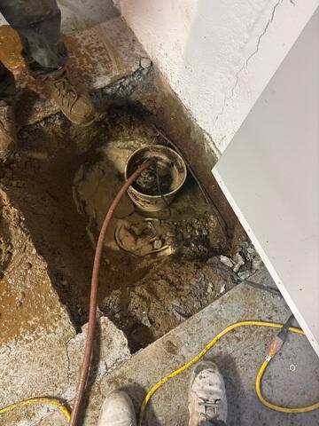 Push Pier Water Removal