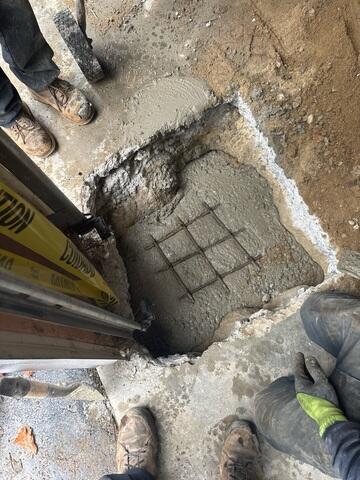 SmartJack Footing Reinforced with Rebar