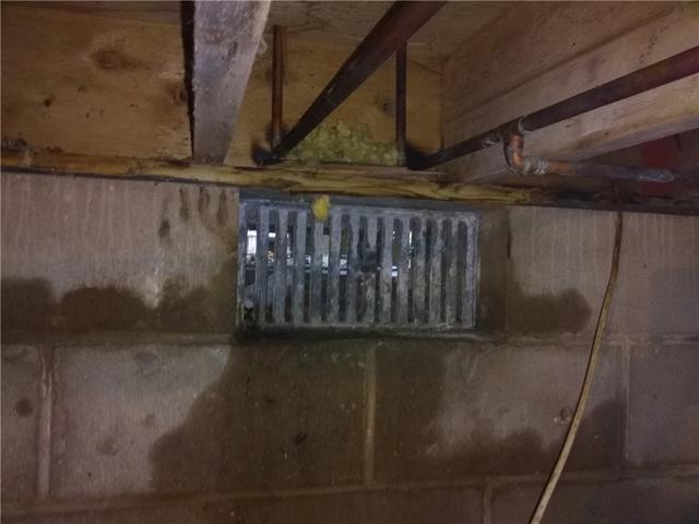 Old Crawl Space Vent