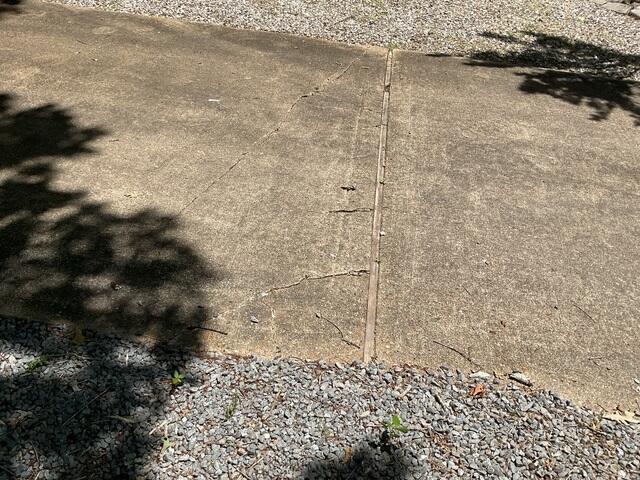 Driveway Cracks
