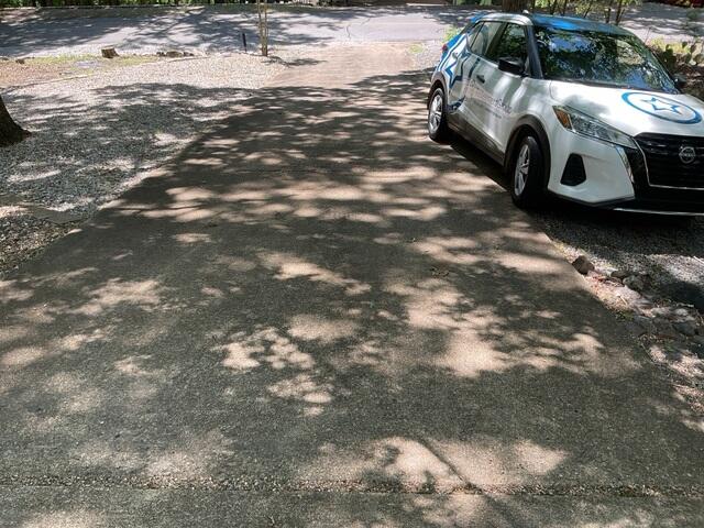 Uneven Driveway