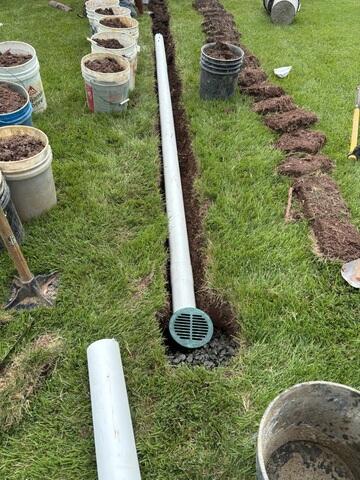 Discharge Line Installation