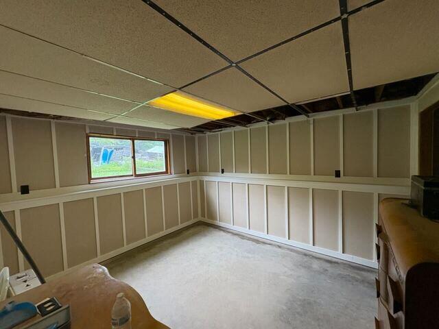 Completed Basement with Durable EverLast™ Wall System