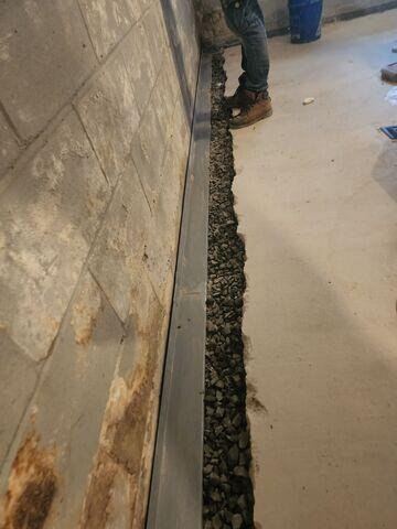 During WaterGuard Install