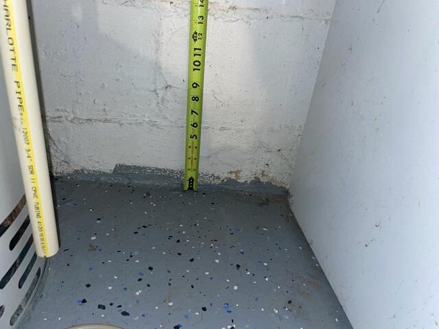 Evidence of Previous Water Intrusion