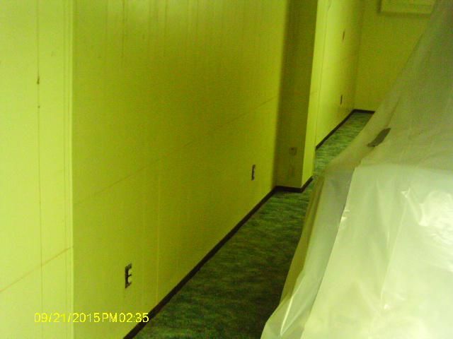 Prior to Restoration and Waterproofing