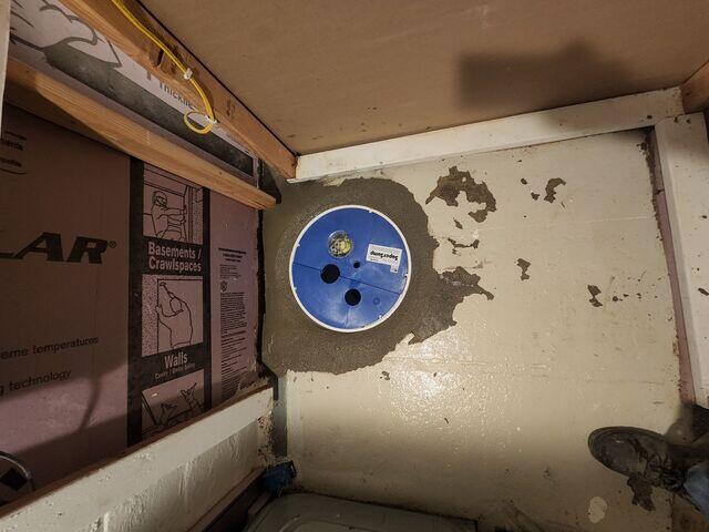 During SuperSump Install