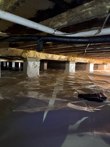 Complete Crawl Space Encapsulation