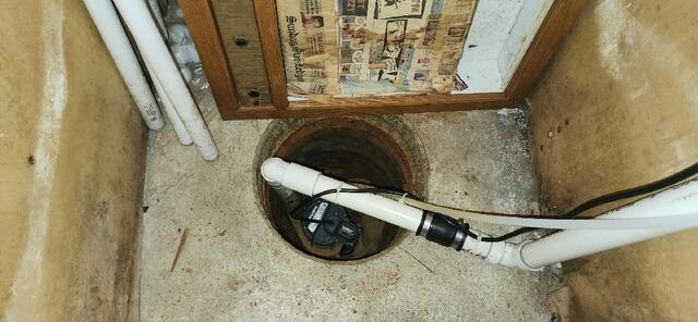 Old Sump Pump