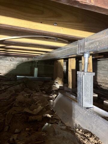 Permanent Crawl Space Stabilization