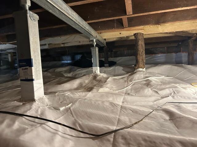 Stronger Crawl Space Support