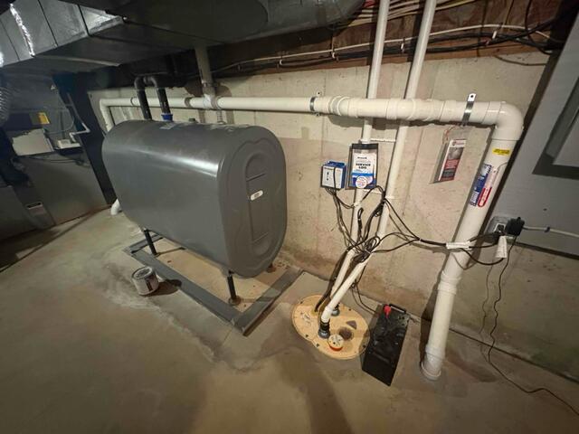 Radon Mitigation in a Finished Basement - Harwinton, CT