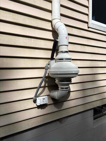 Simple and Solid: Radon System Install in Trumbull, CT