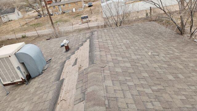 Old shingles.