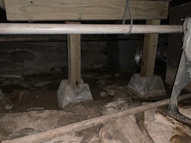Poor Crawl Space Support