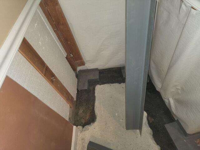 During WaterGuard Install