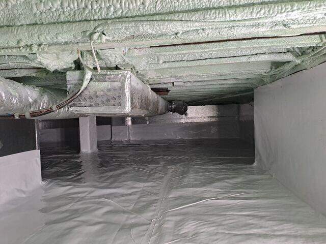 Encapsulated Crawl Space
