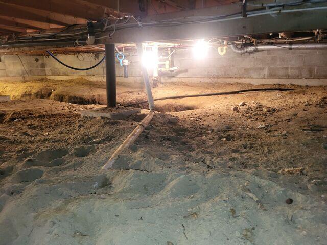 Crawl Space - Before