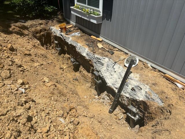 Piers Installed