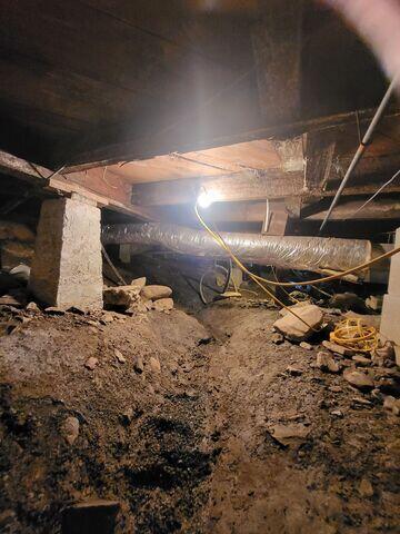 Crawl Space - Before