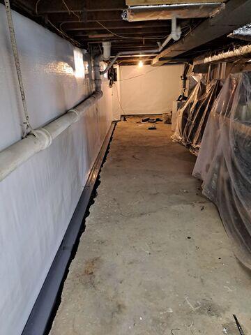 Drainage System Installation