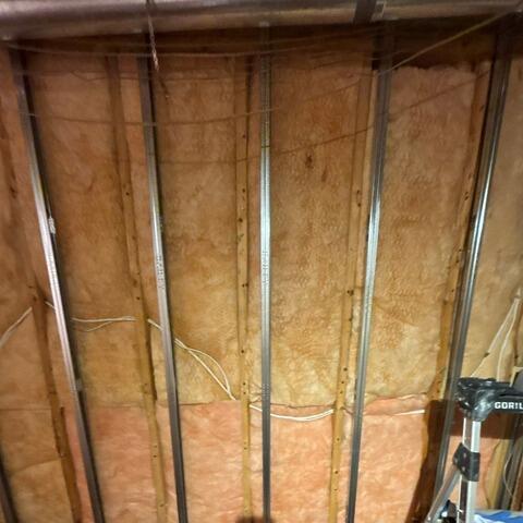Prepping for Basement to Beautiful Panels installation