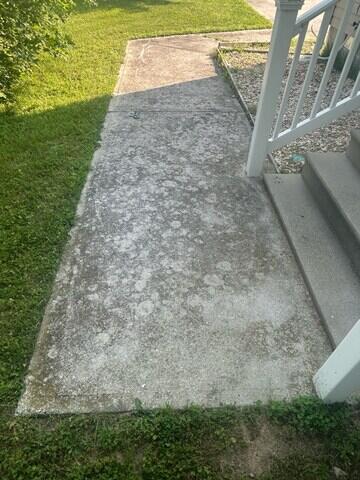 Concrete Sidewalk-Before