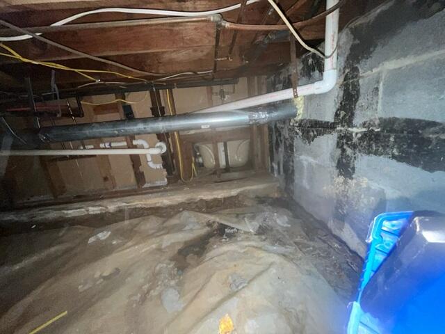 Wet Crawl Space