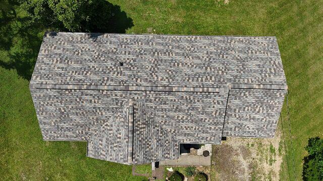 Aerial View of Roof in New Richmond, OH