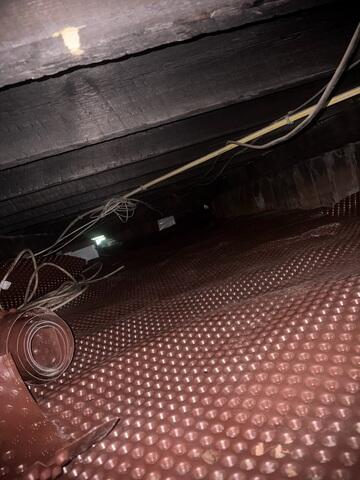 Drainage Matting Installation
